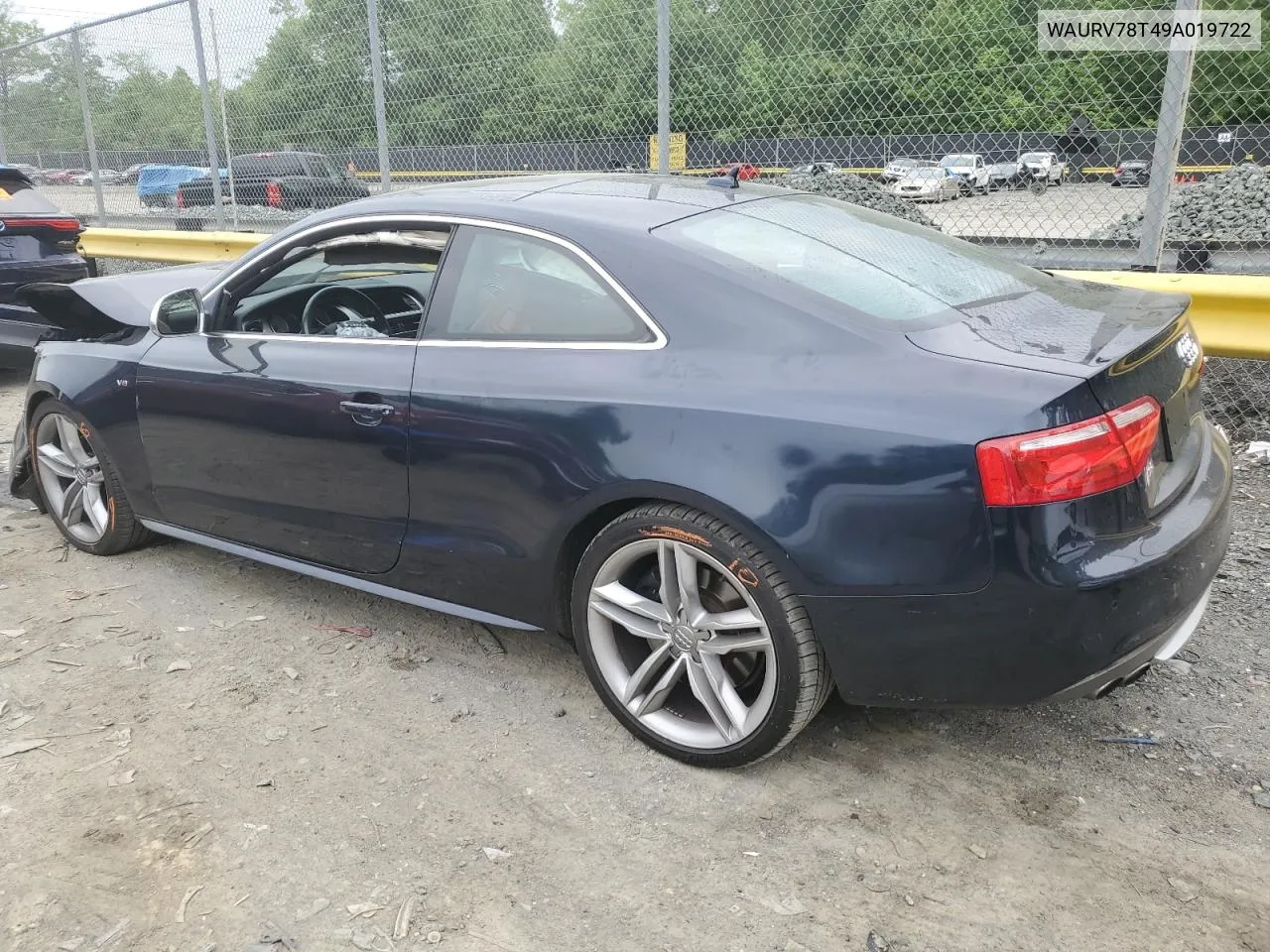 2009 Audi S5 Quattro VIN: WAURV78T49A019722 Lot: 54157554