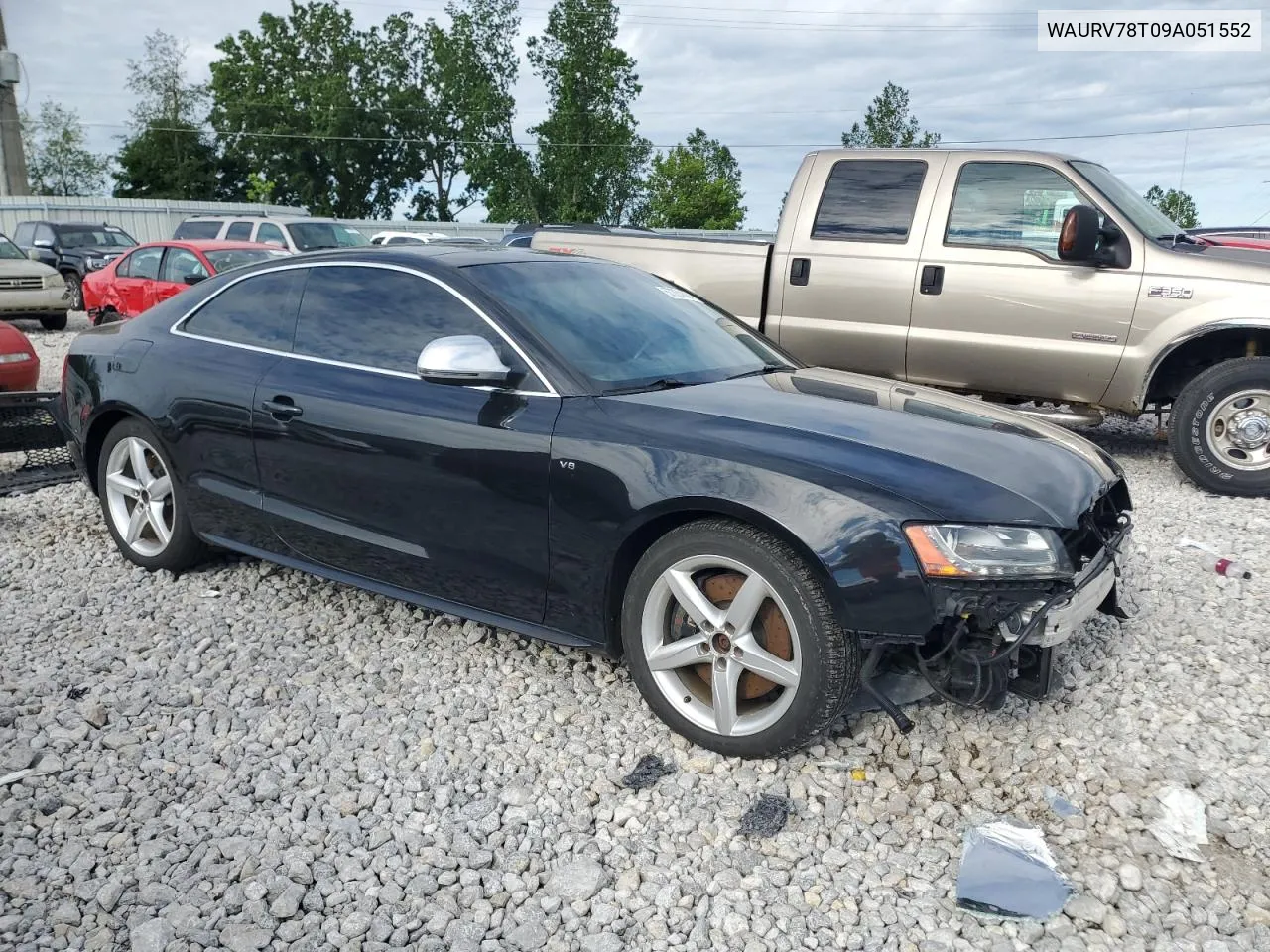 WAURV78T09A051552 2009 Audi S5 Quattro