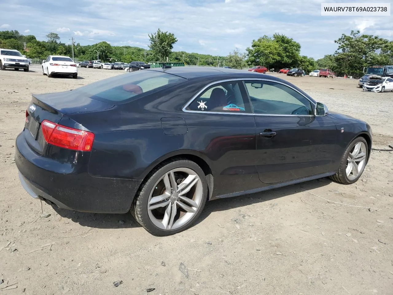 2009 Audi S5 Quattro VIN: WAURV78T69A023738 Lot: 58464104