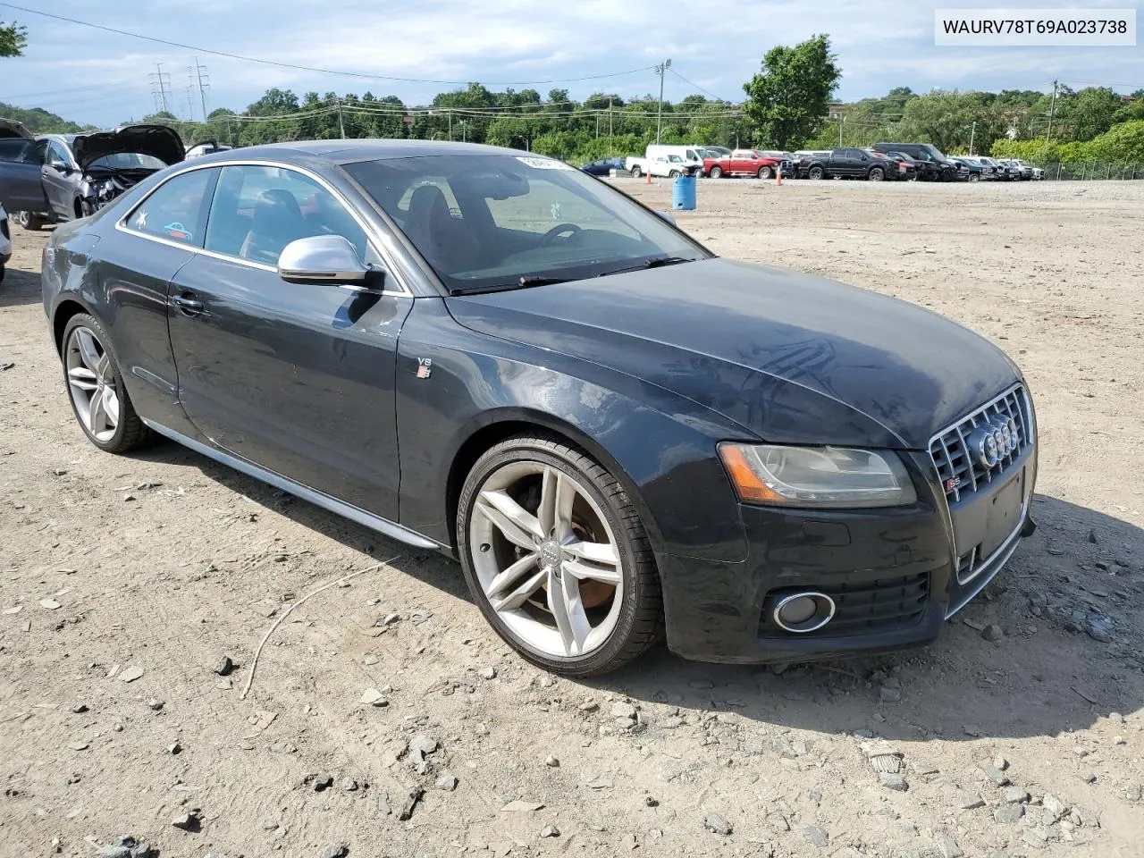 WAURV78T69A023738 2009 Audi S5 Quattro