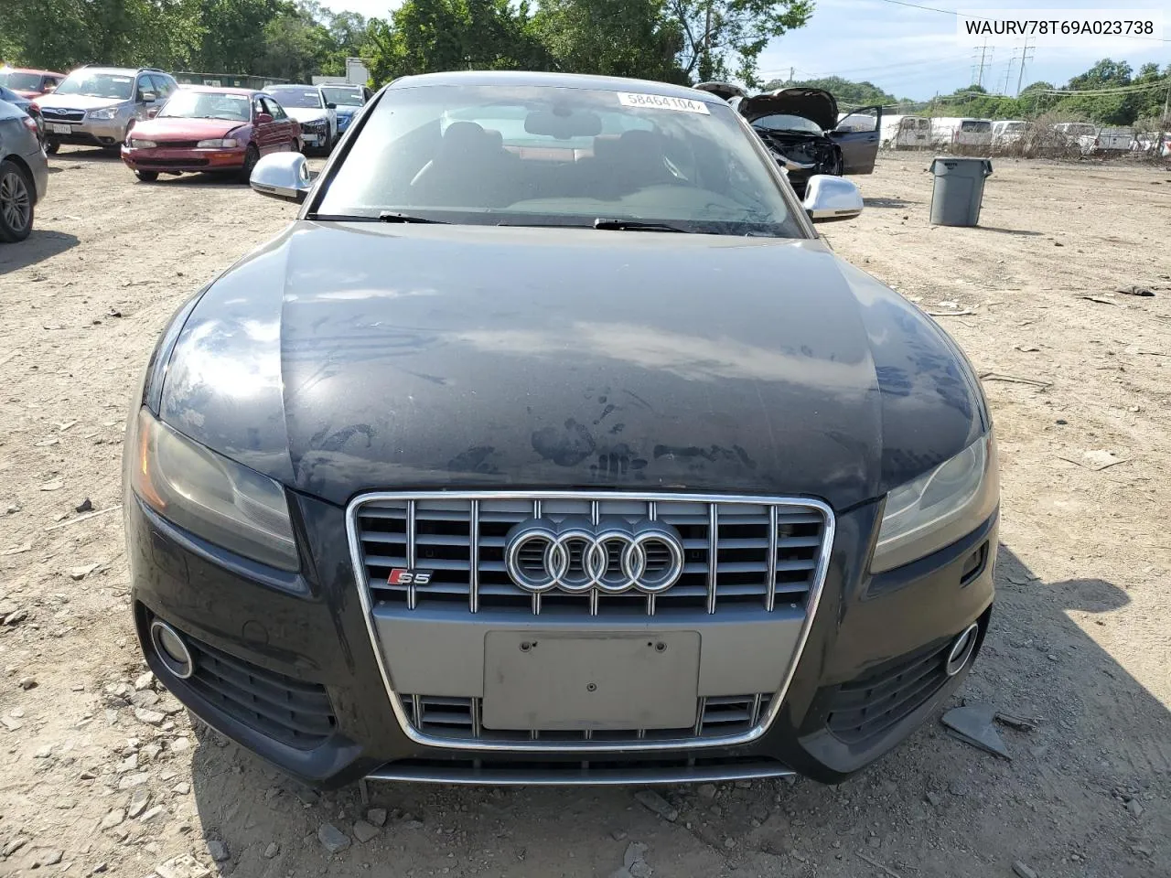 2009 Audi S5 Quattro VIN: WAURV78T69A023738 Lot: 58464104