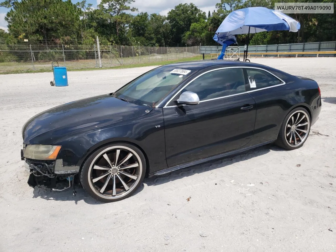 WAURV78T49A019090 2009 Audi S5 Quattro