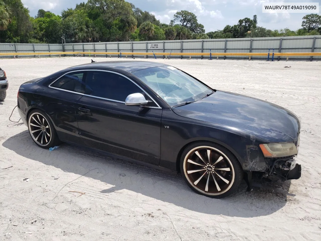 2009 Audi S5 Quattro VIN: WAURV78T49A019090 Lot: 58637884