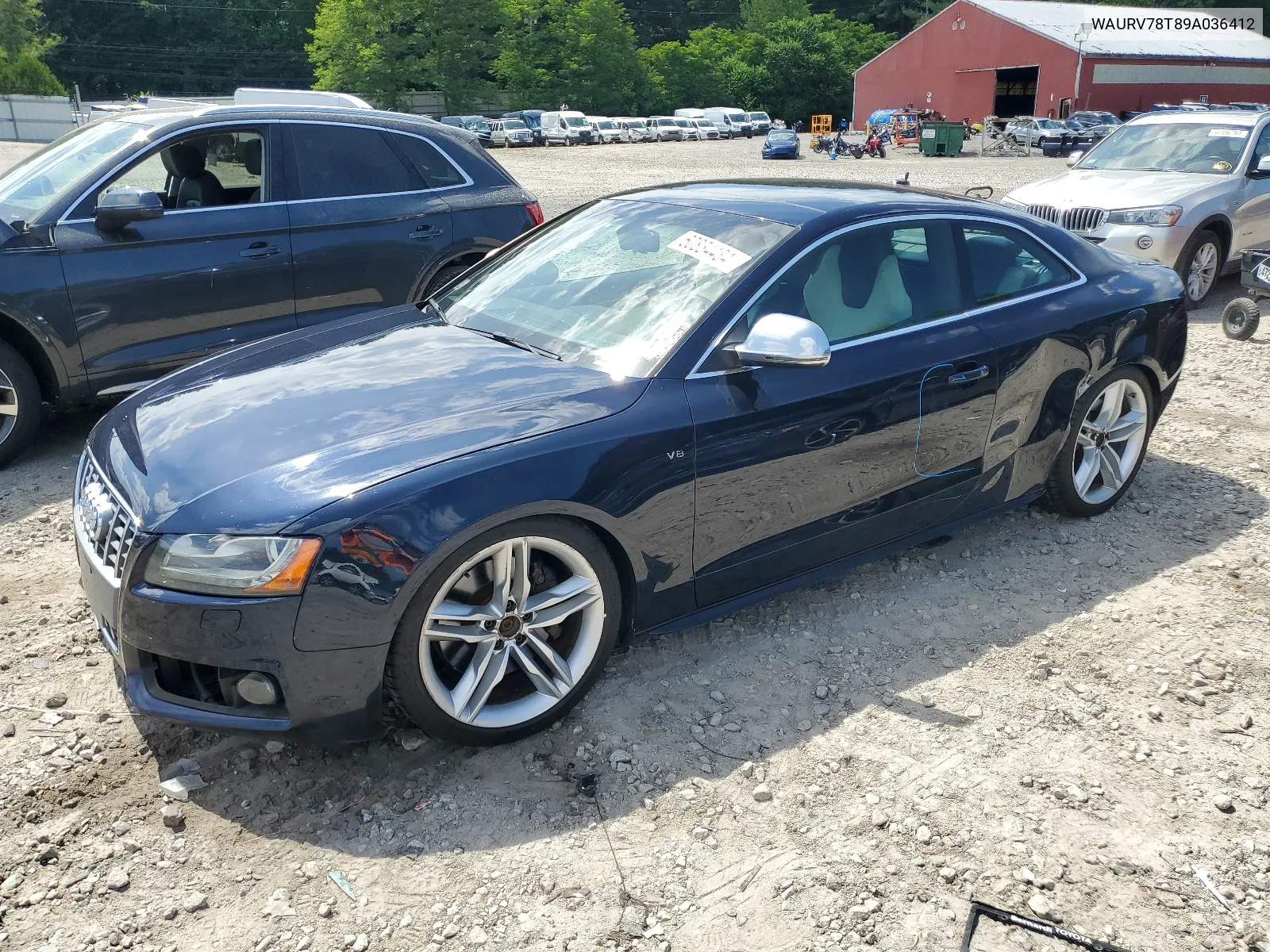 WAURV78T89A036412 2009 Audi S5 Quattro