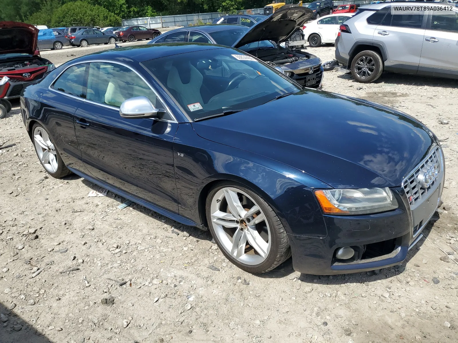 WAURV78T89A036412 2009 Audi S5 Quattro