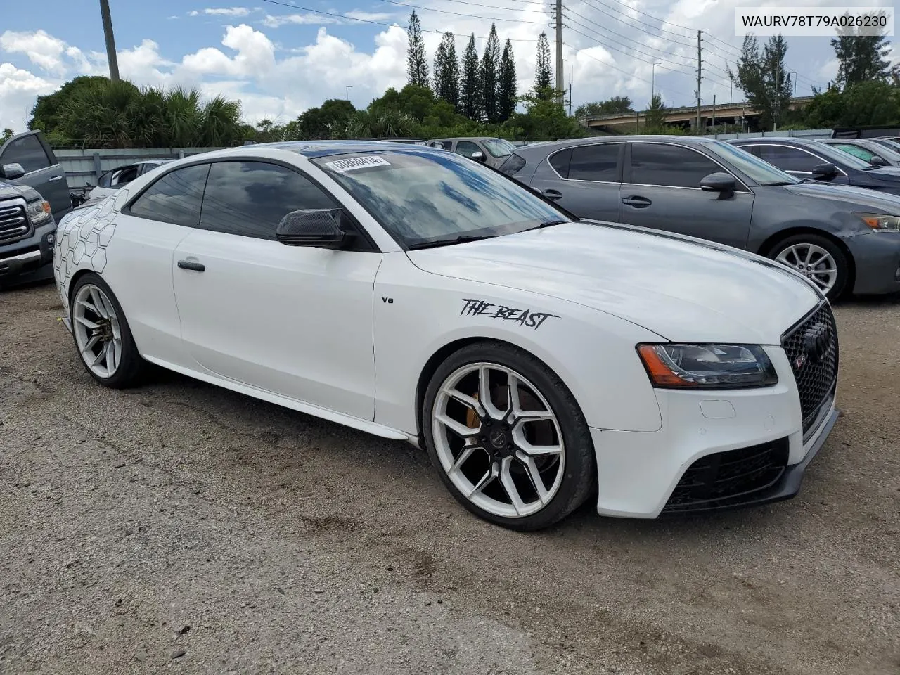 2009 Audi S5 Quattro VIN: WAURV78T79A026230 Lot: 60860414