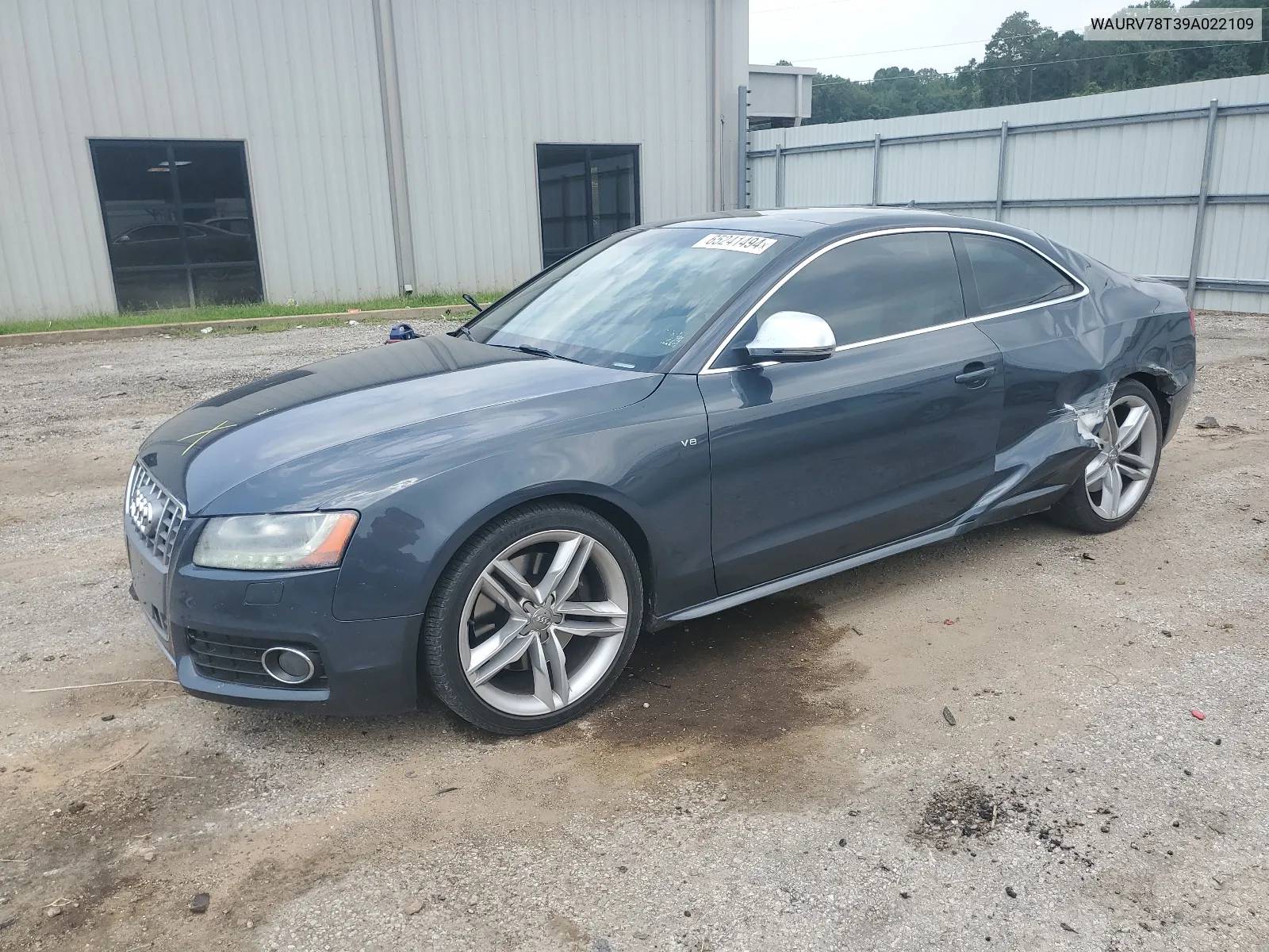 WAURV78T39A022109 2009 Audi S5 Quattro