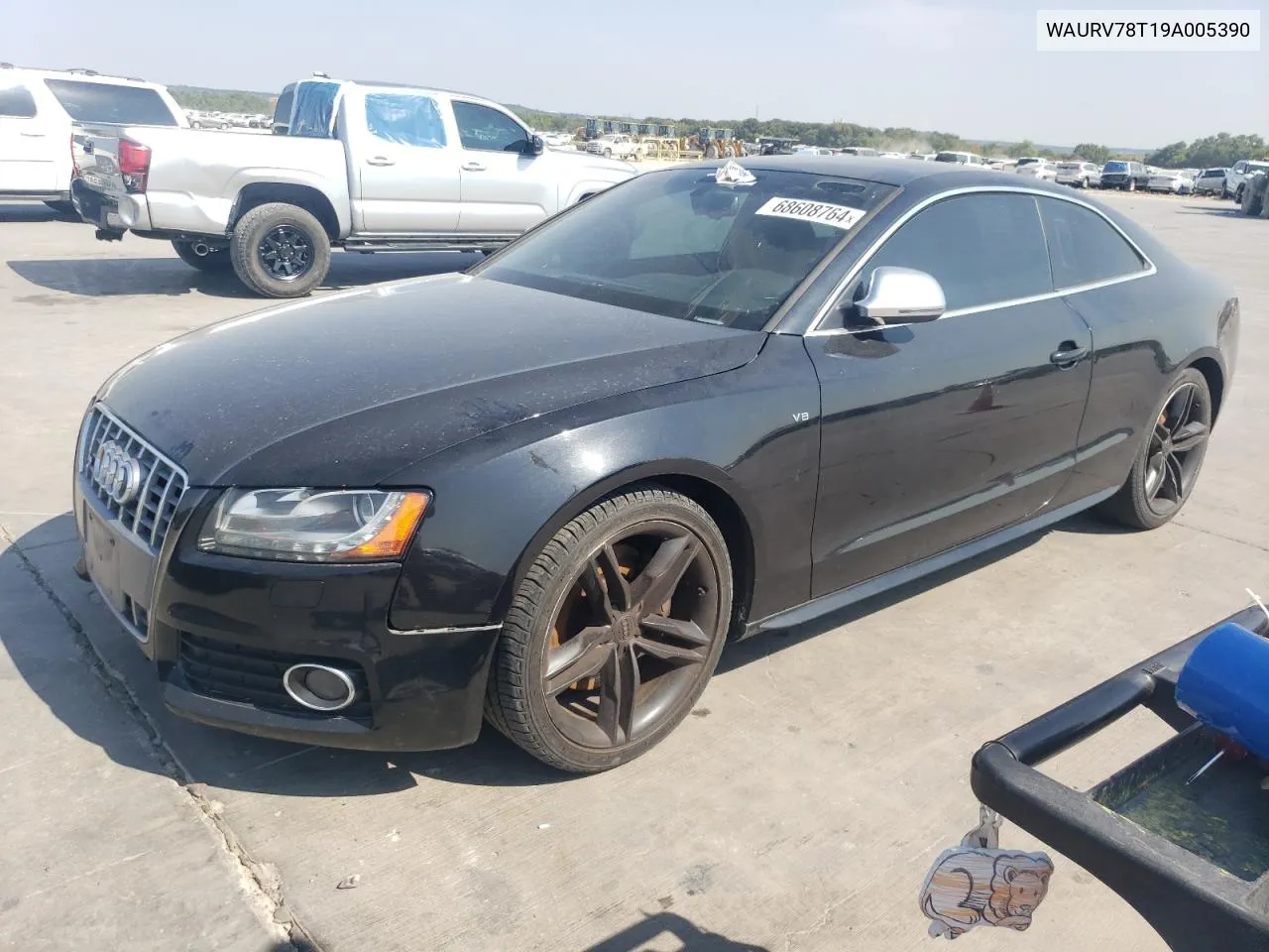 2009 Audi S5 Quattro VIN: WAURV78T19A005390 Lot: 68608764