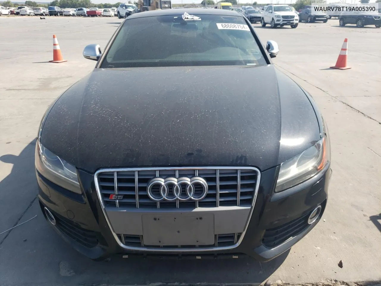 WAURV78T19A005390 2009 Audi S5 Quattro