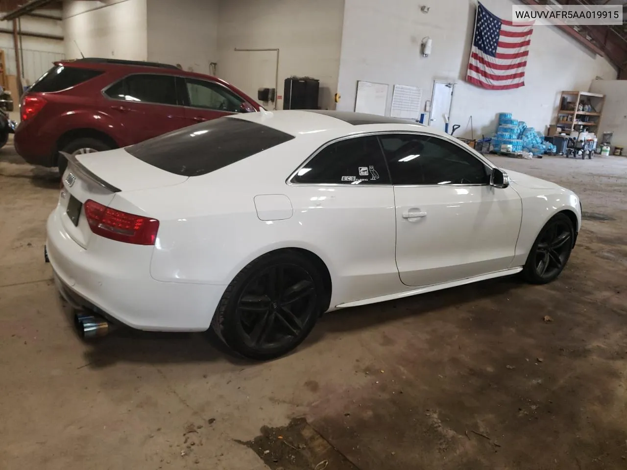 2010 Audi S5 Prestige VIN: WAUVVAFR5AA019915 Lot: 56258614