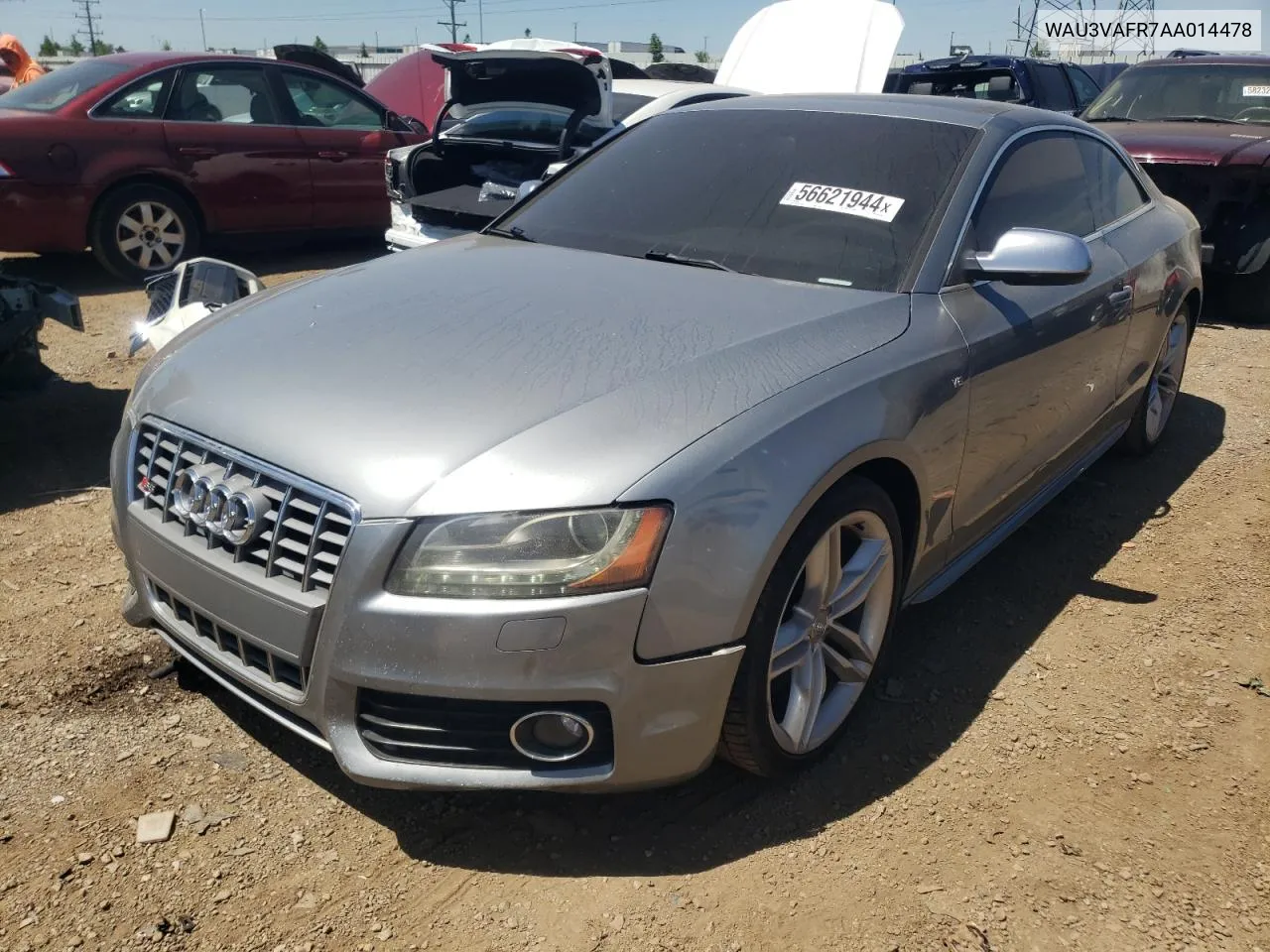 2010 Audi S5 Prestige VIN: WAU3VAFR7AA014478 Lot: 56621944