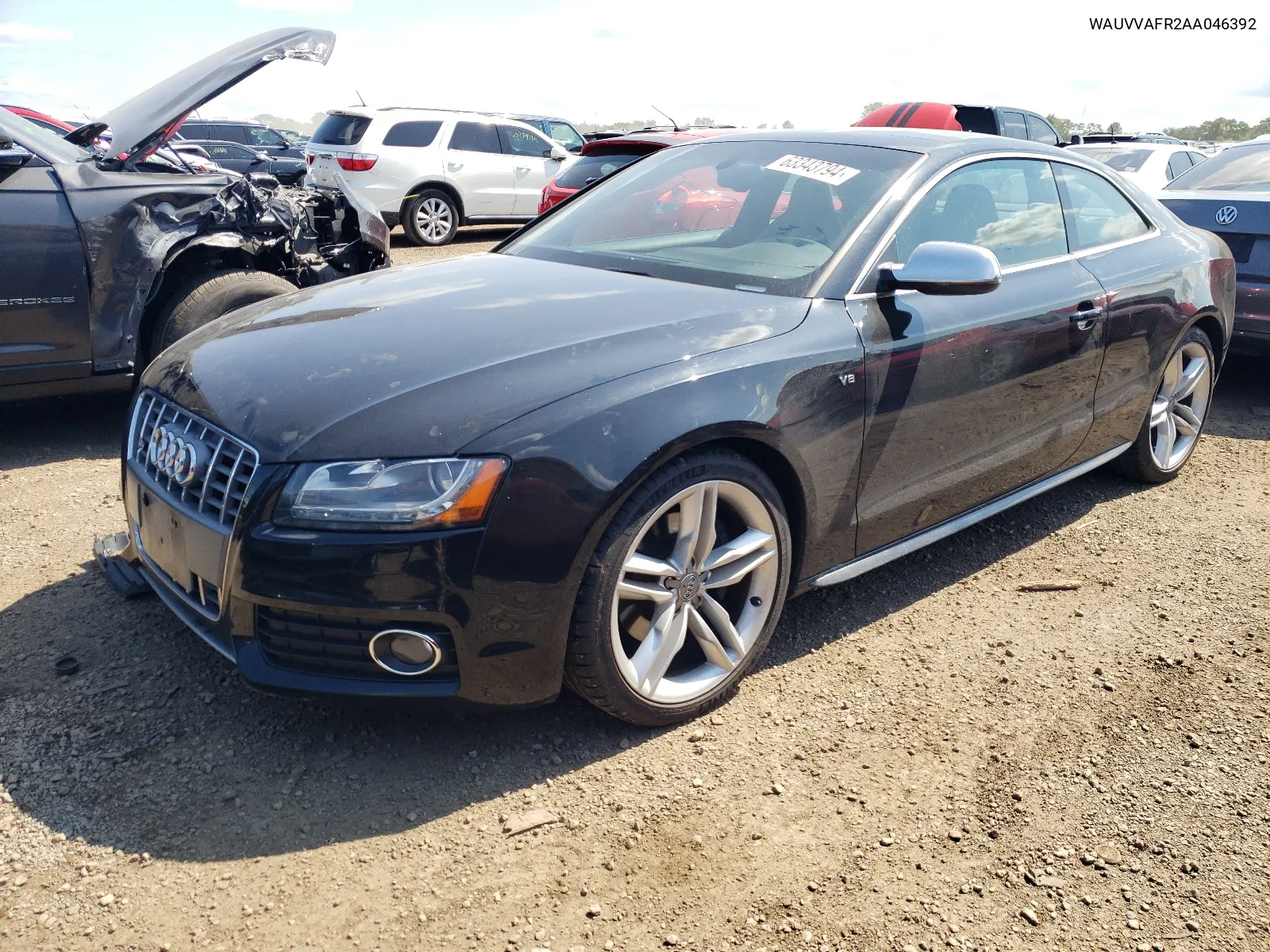 2010 Audi S5 Prestige VIN: WAUVVAFR2AA046392 Lot: 63343794