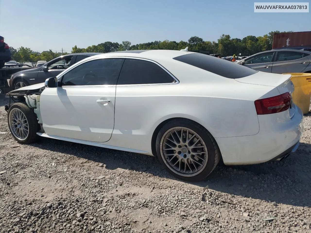 WAUVVAFRXAA037813 2010 Audi S5 Prestige