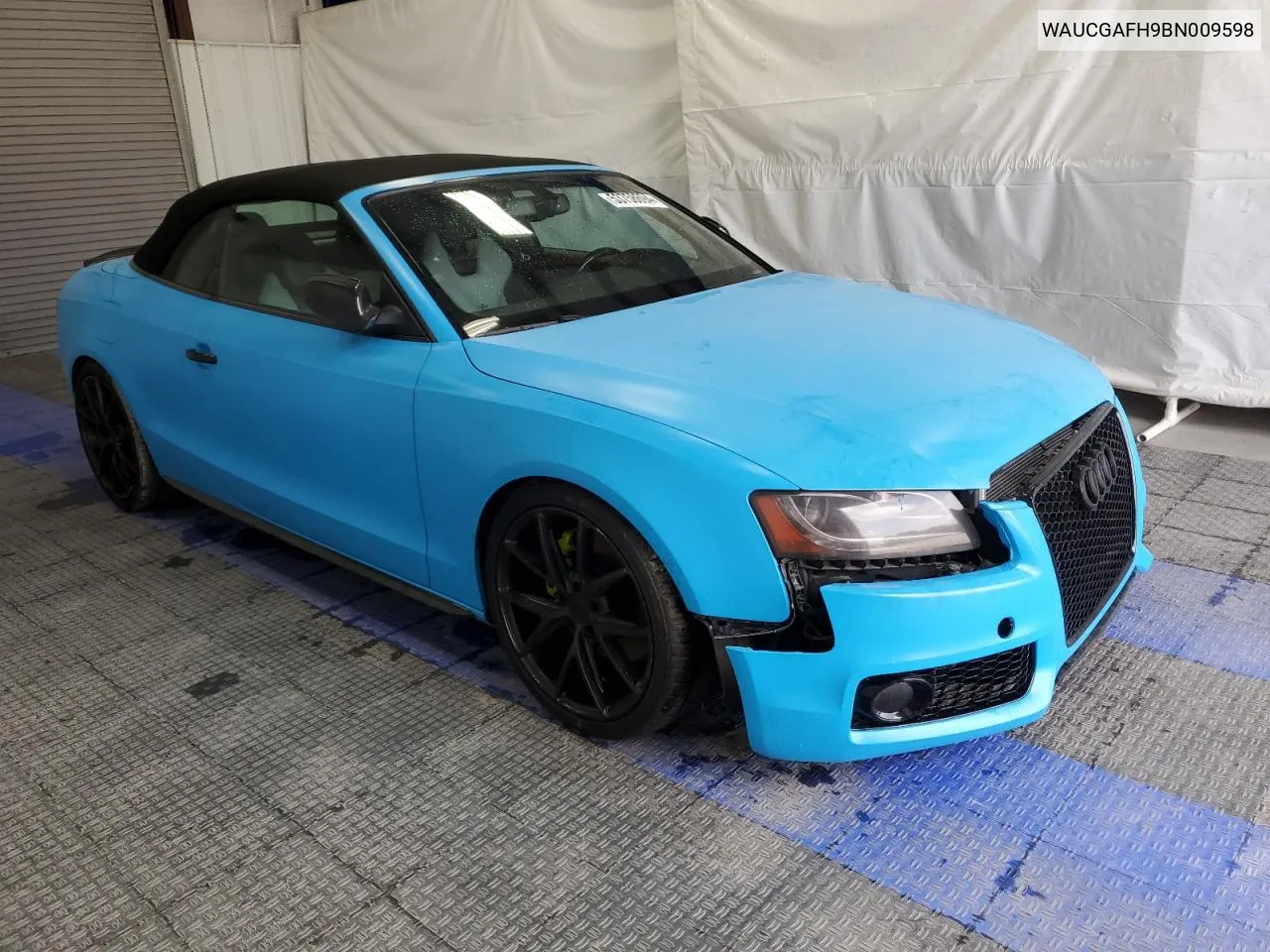 WAUCGAFH9BN009598 2011 Audi S5 Premium Plus