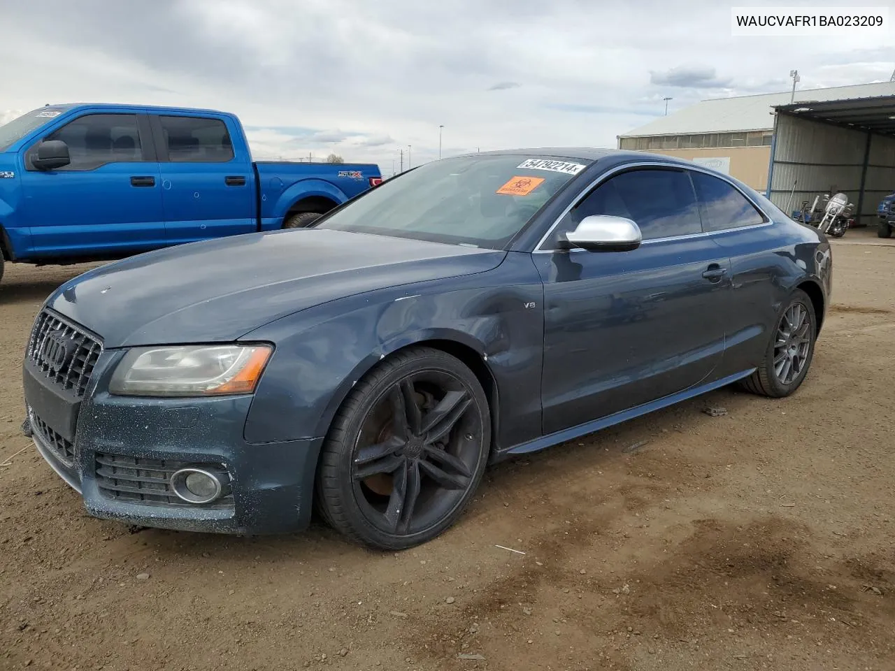 WAUCVAFR1BA023209 2011 Audi S5 Premium Plus