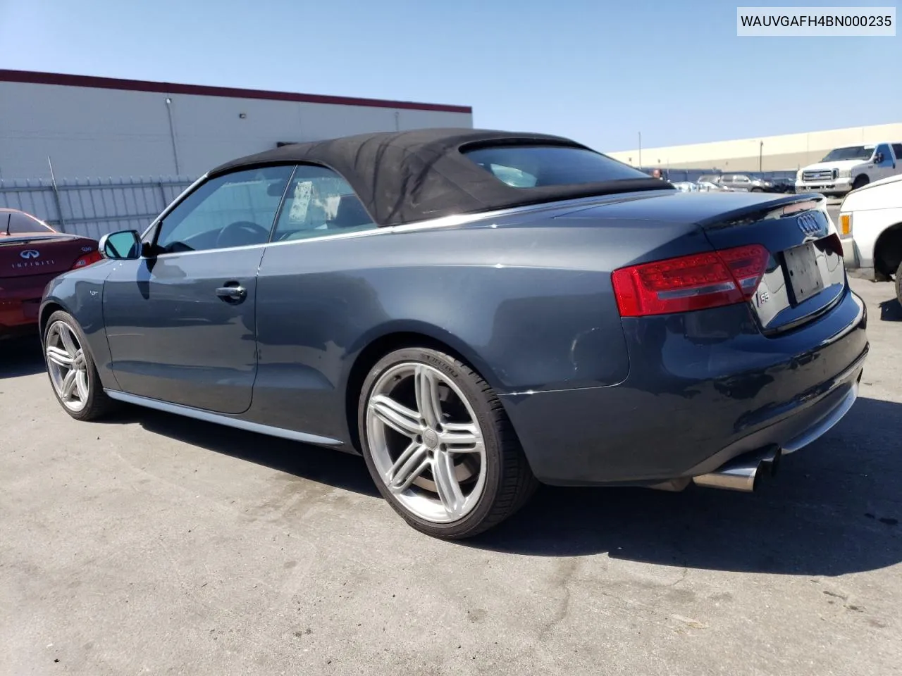 2011 Audi S5 Prestige VIN: WAUVGAFH4BN000235 Lot: 56532724