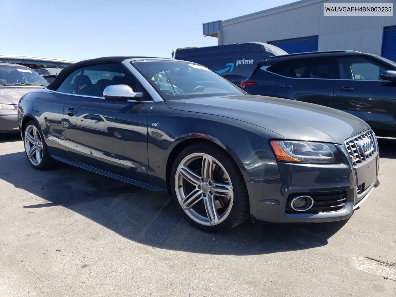 2011 Audi S5 Prestige VIN: WAUVGAFH4BN000235 Lot: 56532724