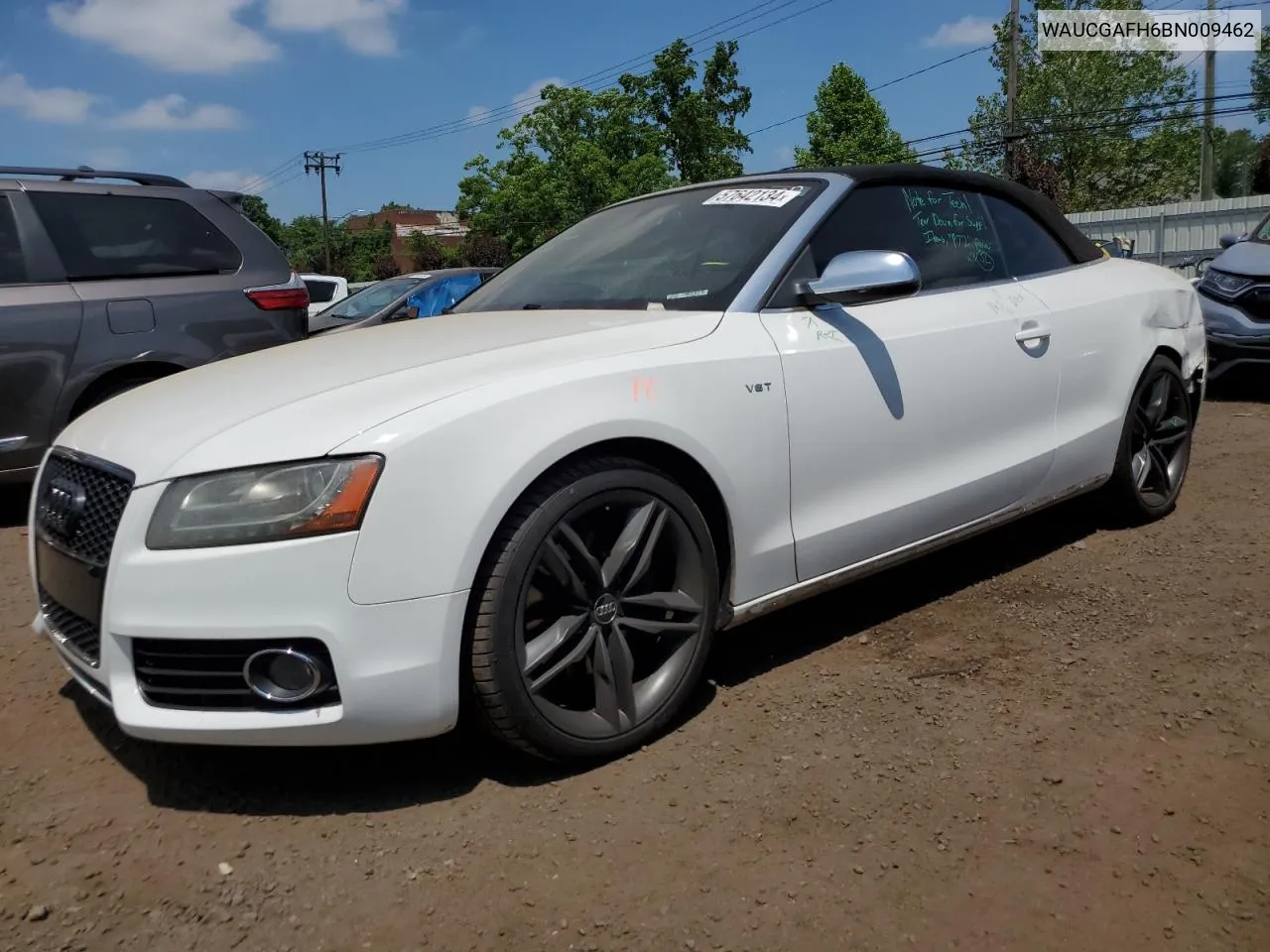 2011 Audi S5 Premium Plus VIN: WAUCGAFH6BN009462 Lot: 57642134