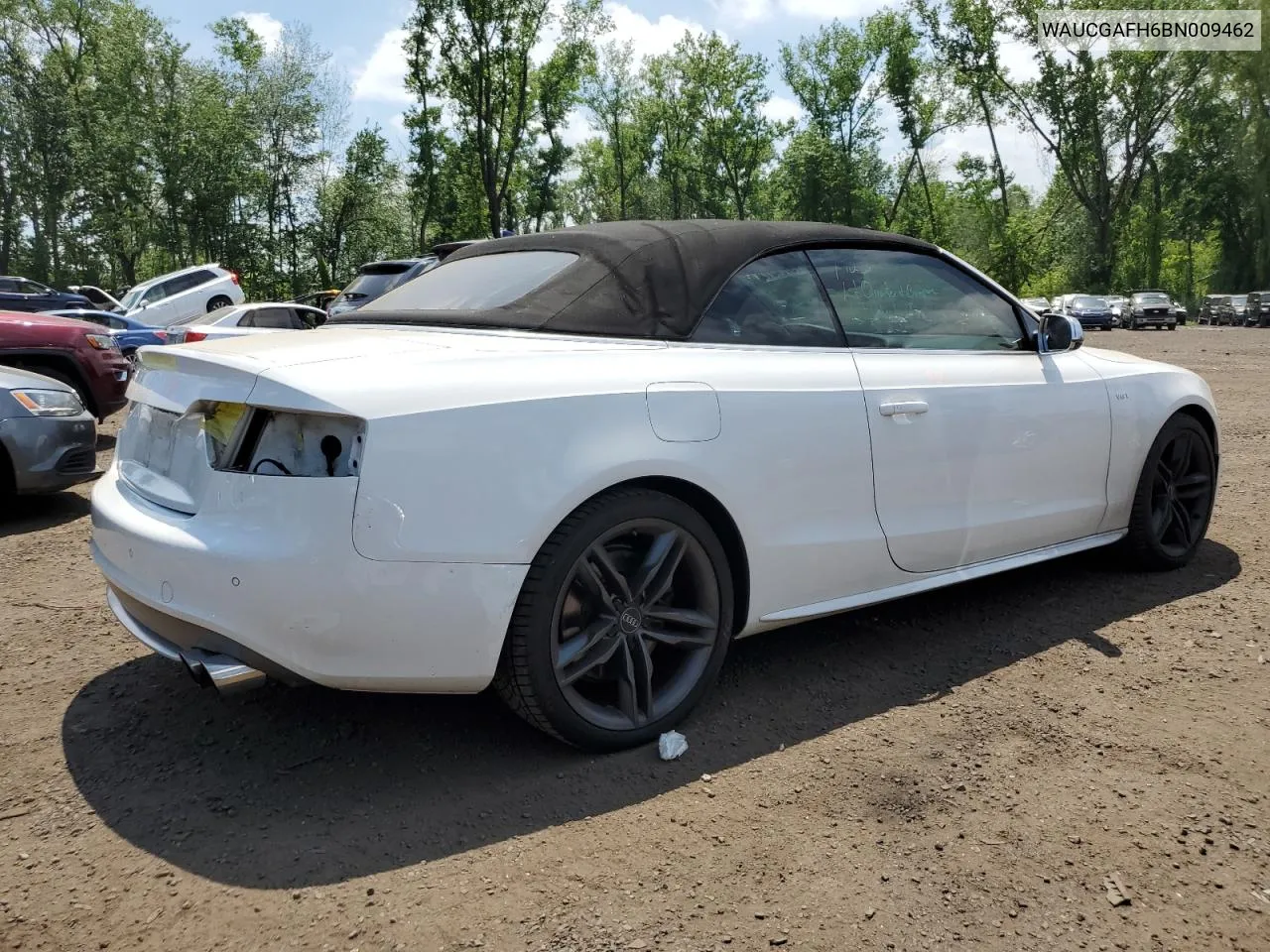 2011 Audi S5 Premium Plus VIN: WAUCGAFH6BN009462 Lot: 57642134