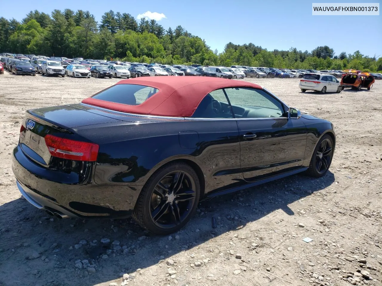 WAUVGAFHXBN001373 2011 Audi S5 Prestige