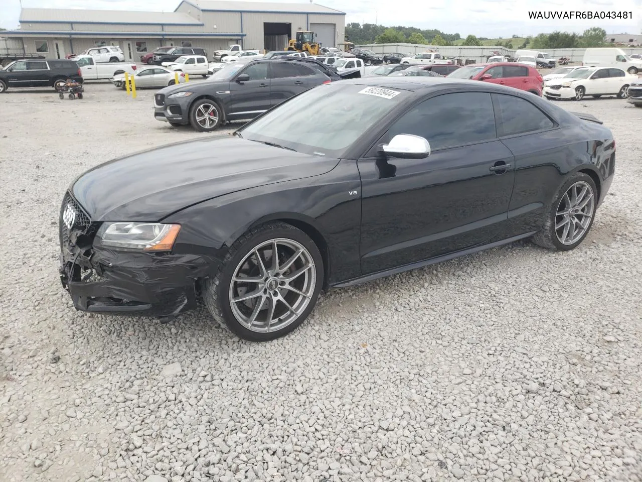 WAUVVAFR6BA043481 2011 Audi S5 Prestige