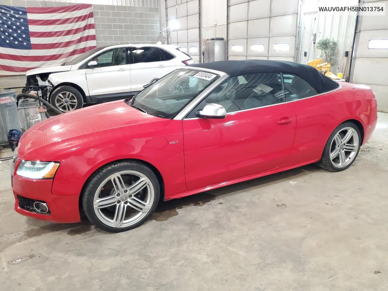 2011 Audi S5 Prestige VIN: WAUVGAFH5BN013754 Lot: 61833404