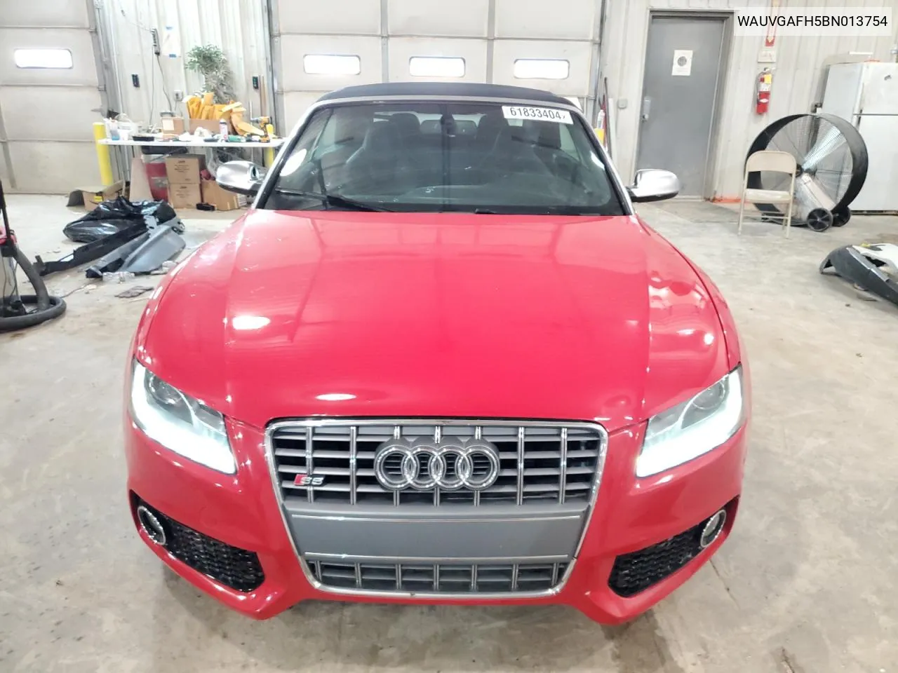 2011 Audi S5 Prestige VIN: WAUVGAFH5BN013754 Lot: 61833404