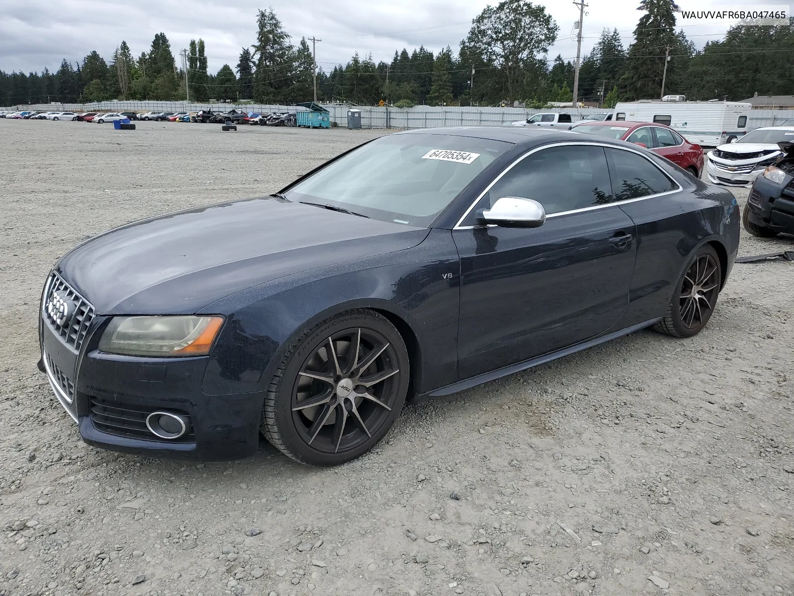 WAUVVAFR6BA047465 2011 Audi S5 Prestige