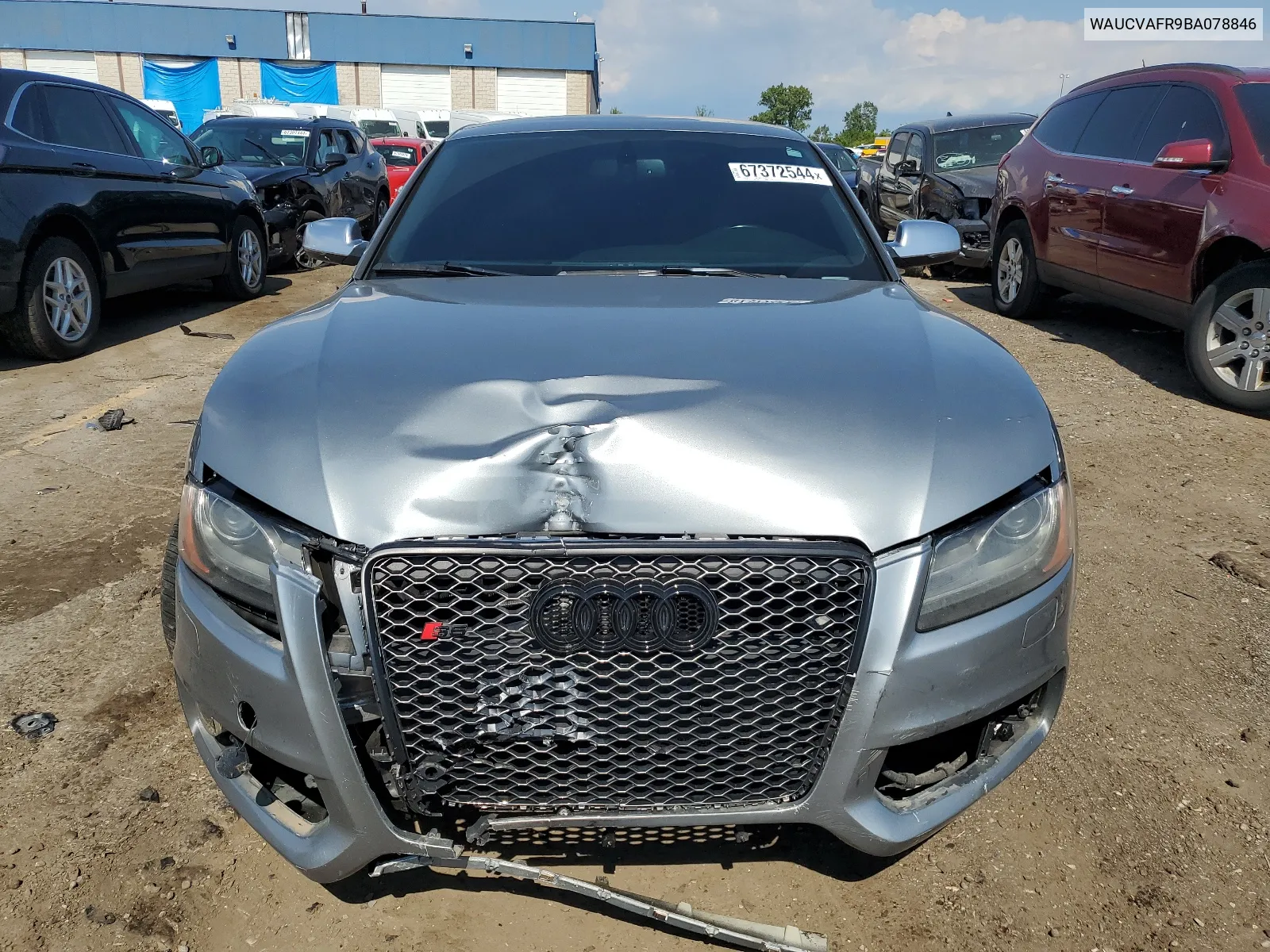 2011 Audi S5 Premium Plus VIN: WAUCVAFR9BA078846 Lot: 67372544