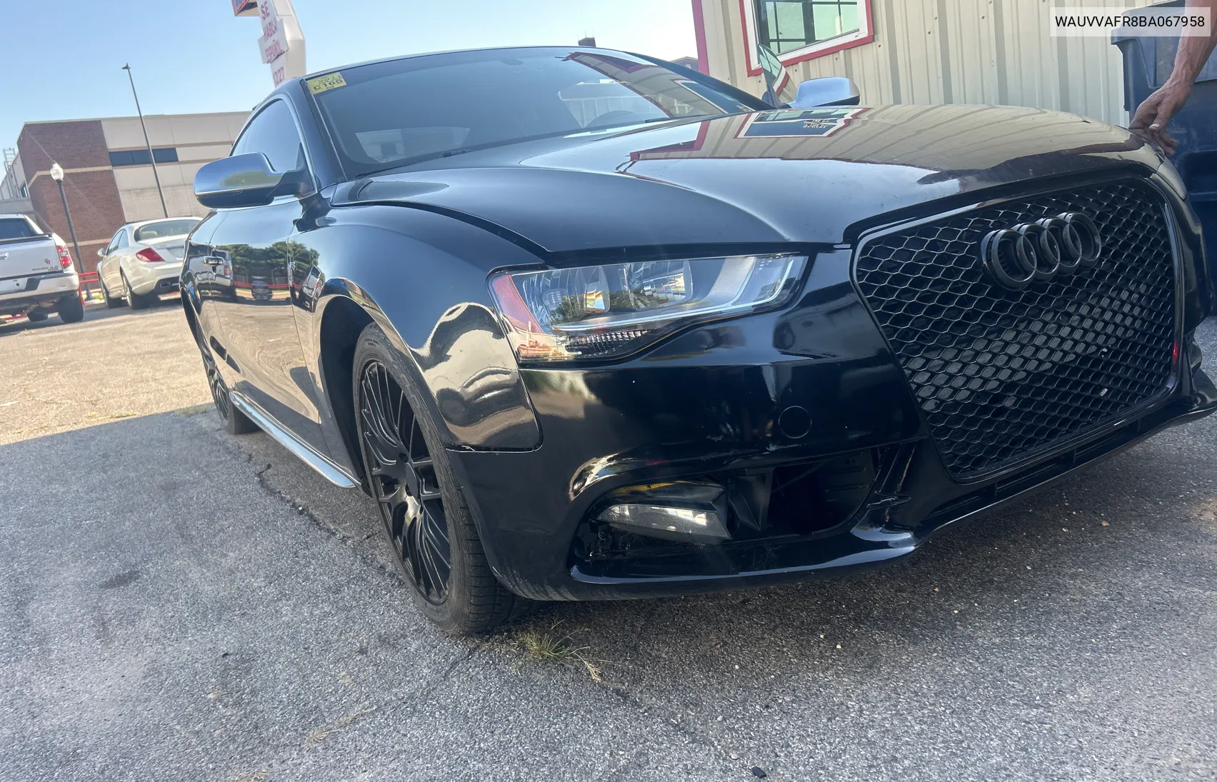 WAUVVAFR8BA067958 2011 Audi S5 Prestige