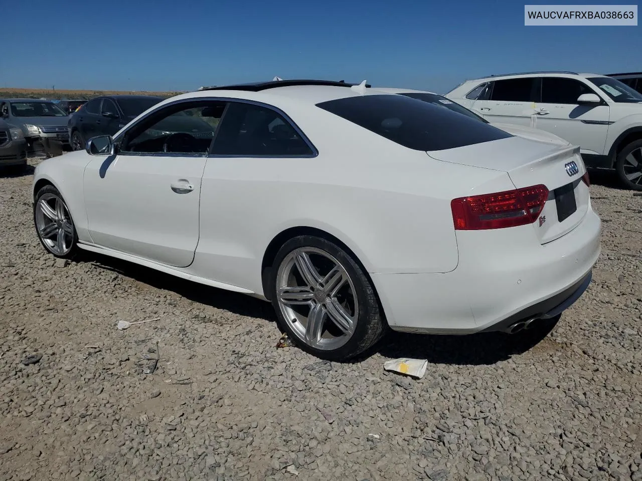 2011 Audi S5 Premium Plus VIN: WAUCVAFRXBA038663 Lot: 69262354