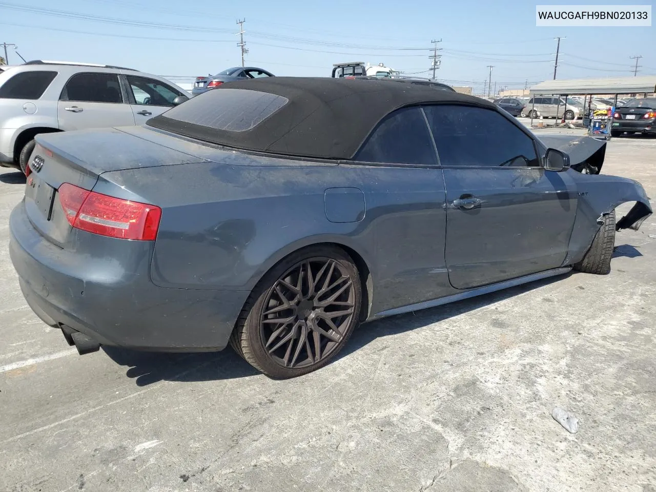 2011 Audi S5 Premium Plus VIN: WAUCGAFH9BN020133 Lot: 69895154