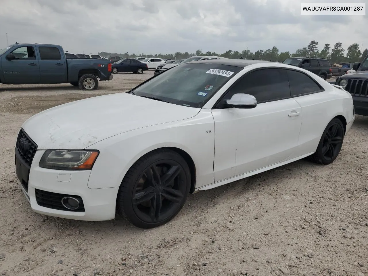 WAUCVAFR8CA001287 2012 Audi S5 Premium Plus