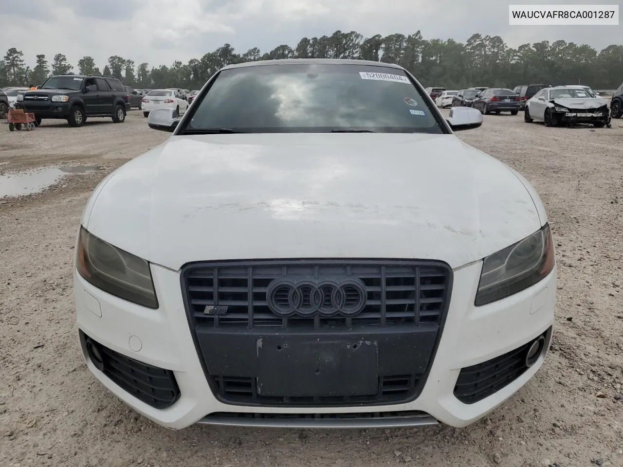 WAUCVAFR8CA001287 2012 Audi S5 Premium Plus