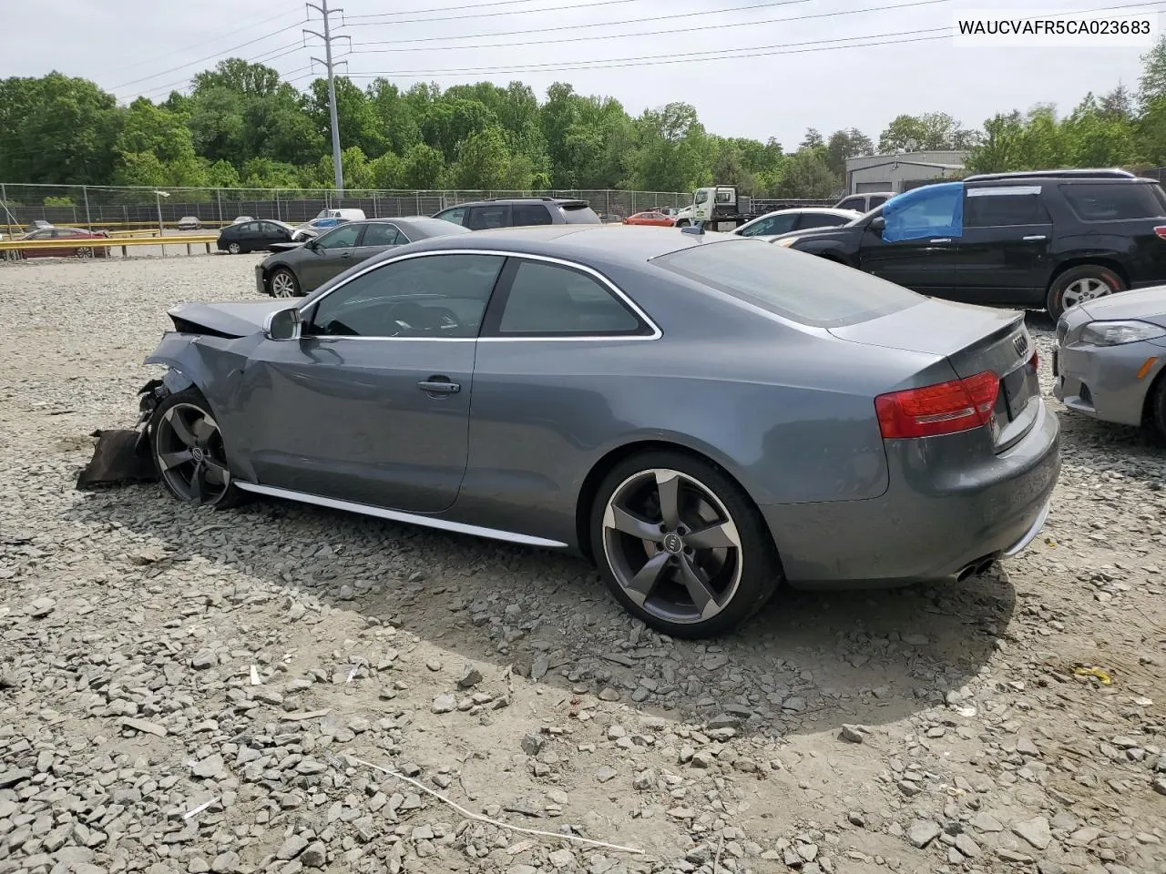 2012 Audi S5 Premium Plus VIN: WAUCVAFR5CA023683 Lot: 53256744