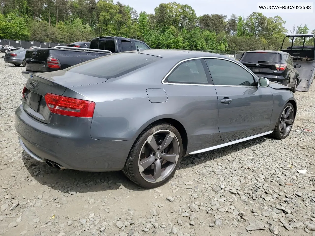 2012 Audi S5 Premium Plus VIN: WAUCVAFR5CA023683 Lot: 53256744