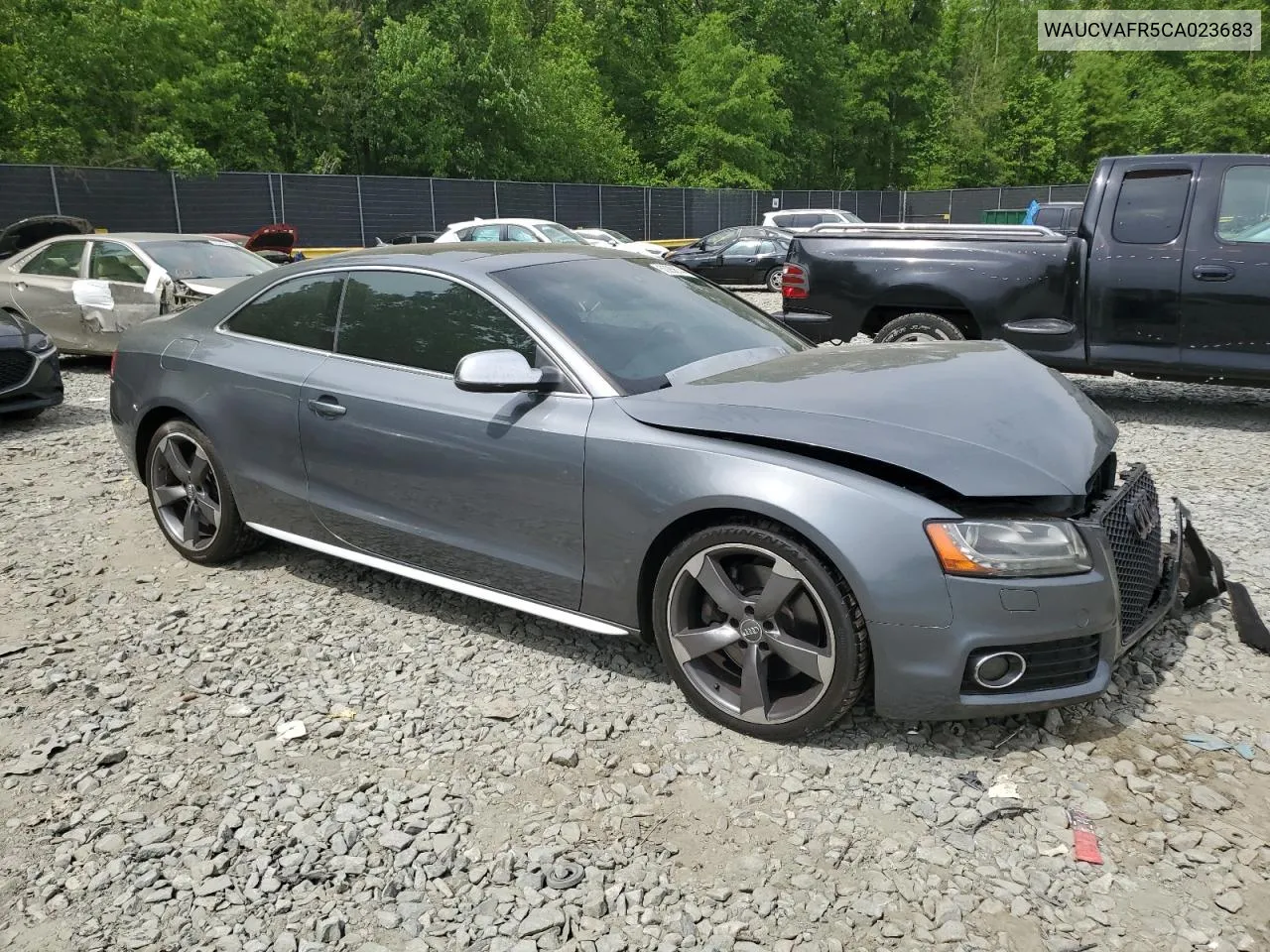 2012 Audi S5 Premium Plus VIN: WAUCVAFR5CA023683 Lot: 53256744