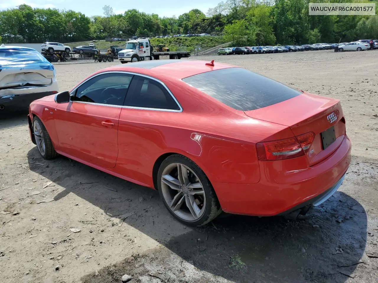 WAUCVAFR6CA001577 2012 Audi S5 Premium Plus