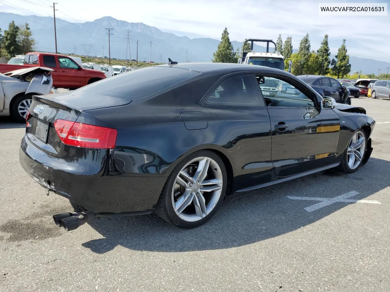 2012 Audi S5 Premium Plus VIN: WAUCVAFR2CA016531 Lot: 54888374