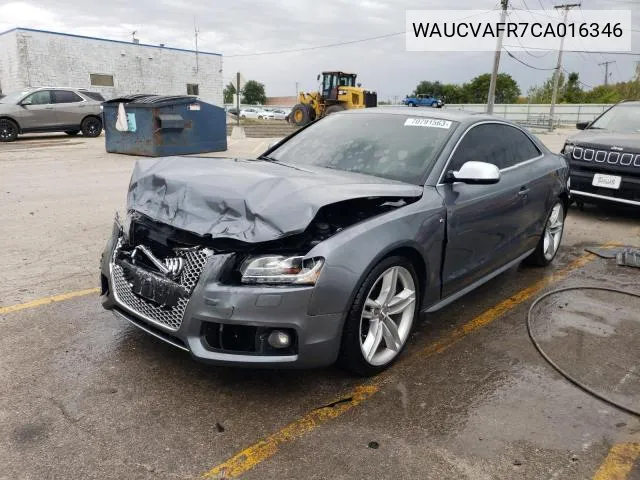 WAUCVAFR7CA016346 2012 Audi S5 Premium Plus