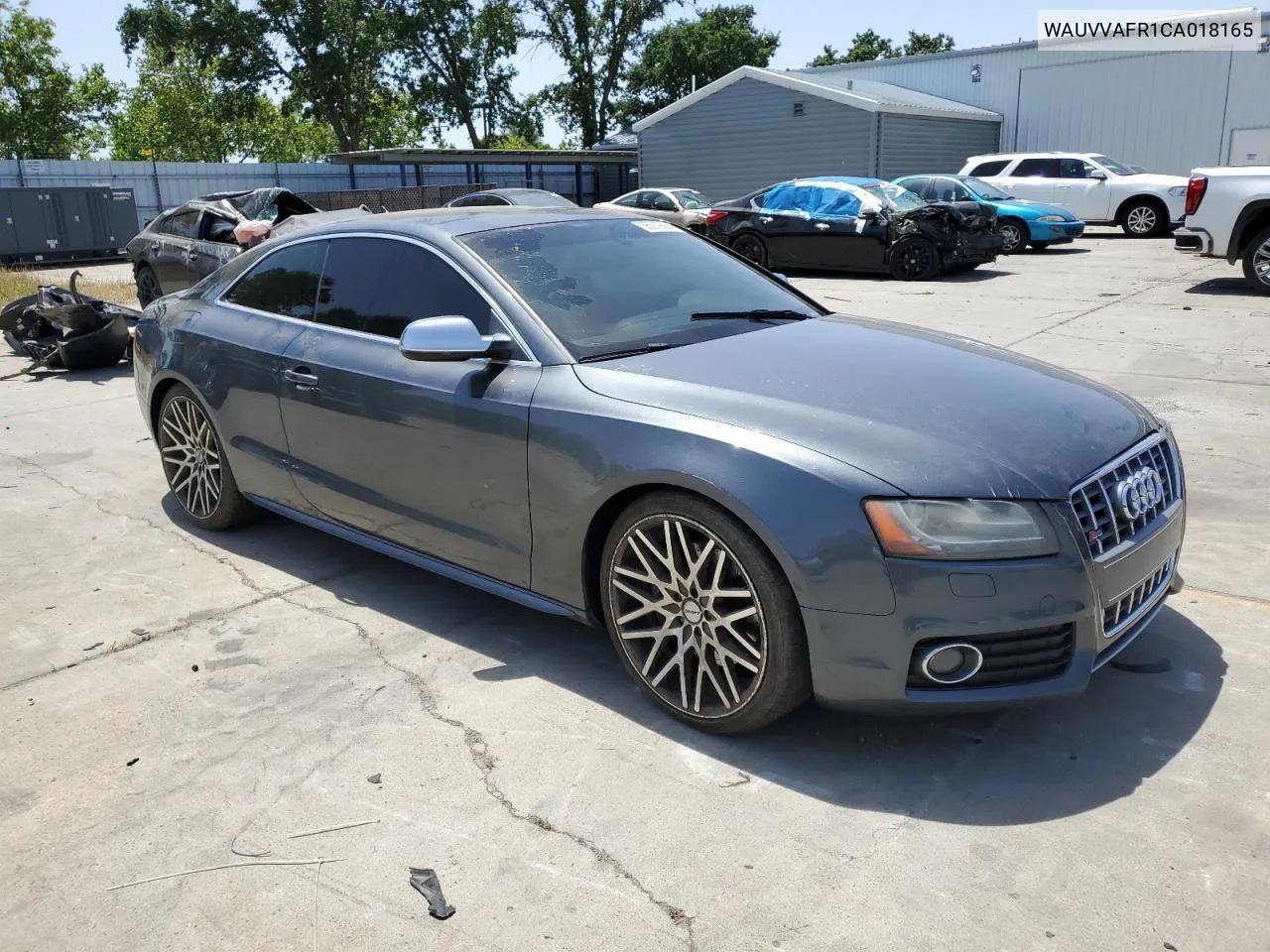 2012 Audi S5 Prestige VIN: WAUVVAFR1CA018165 Lot: 55919884