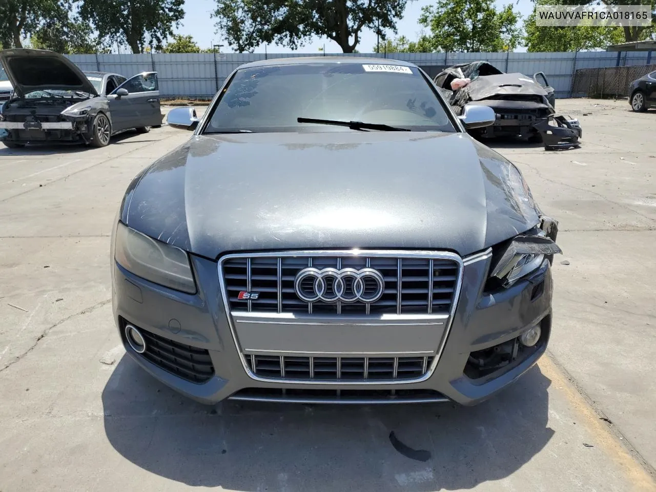 WAUVVAFR1CA018165 2012 Audi S5 Prestige