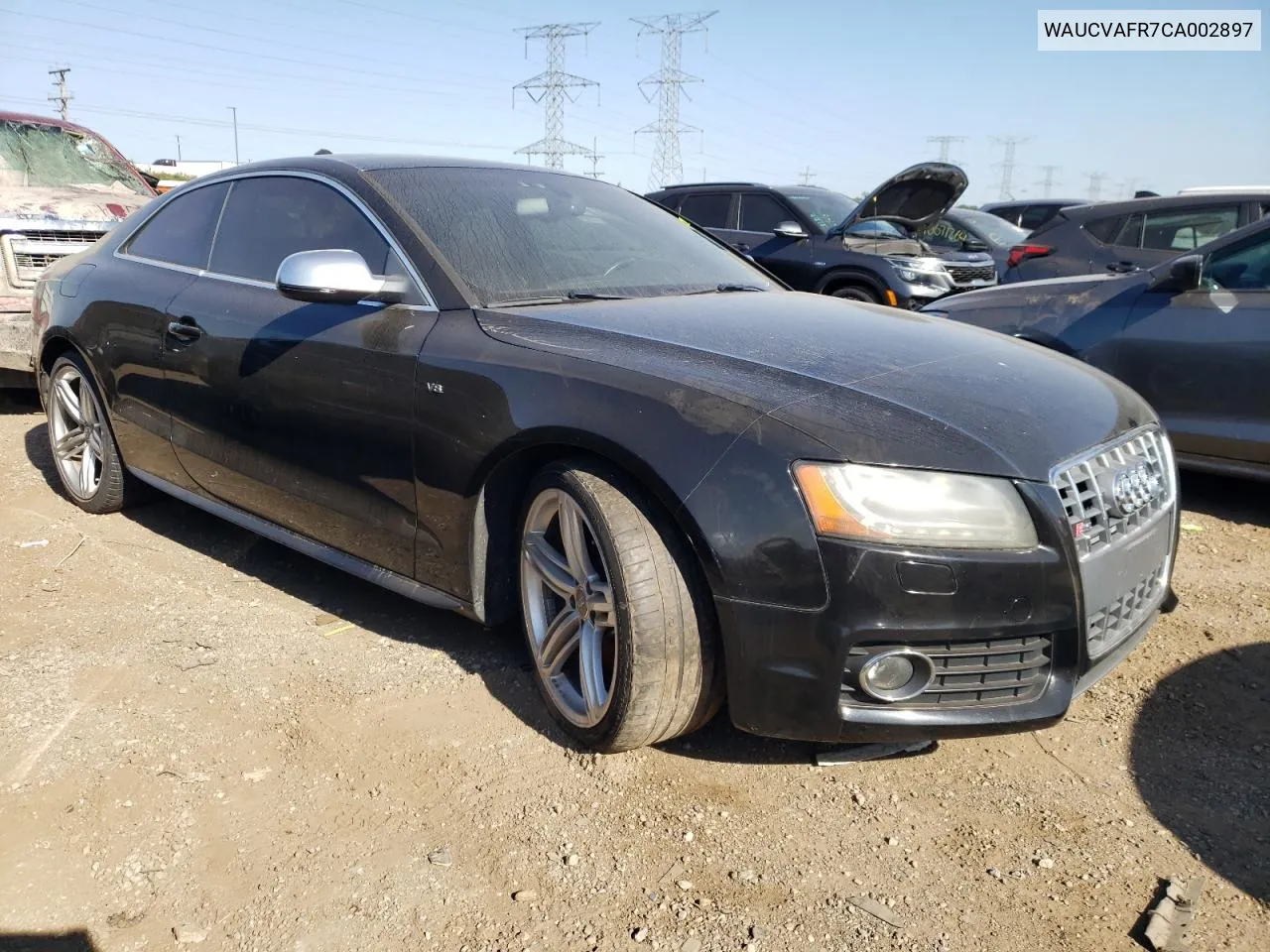 WAUCVAFR7CA002897 2012 Audi S5 Premium Plus