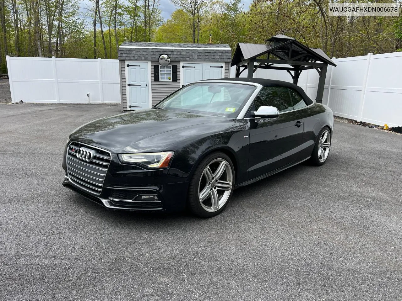 WAUCGAFHXDN006678 2013 Audi S5 Premium Plus