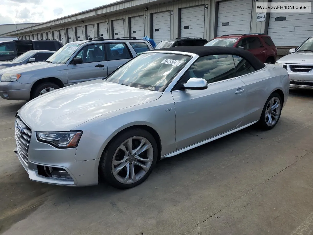 2013 Audi S5 Prestige VIN: WAUVGAFH4DN005681 Lot: 54872044