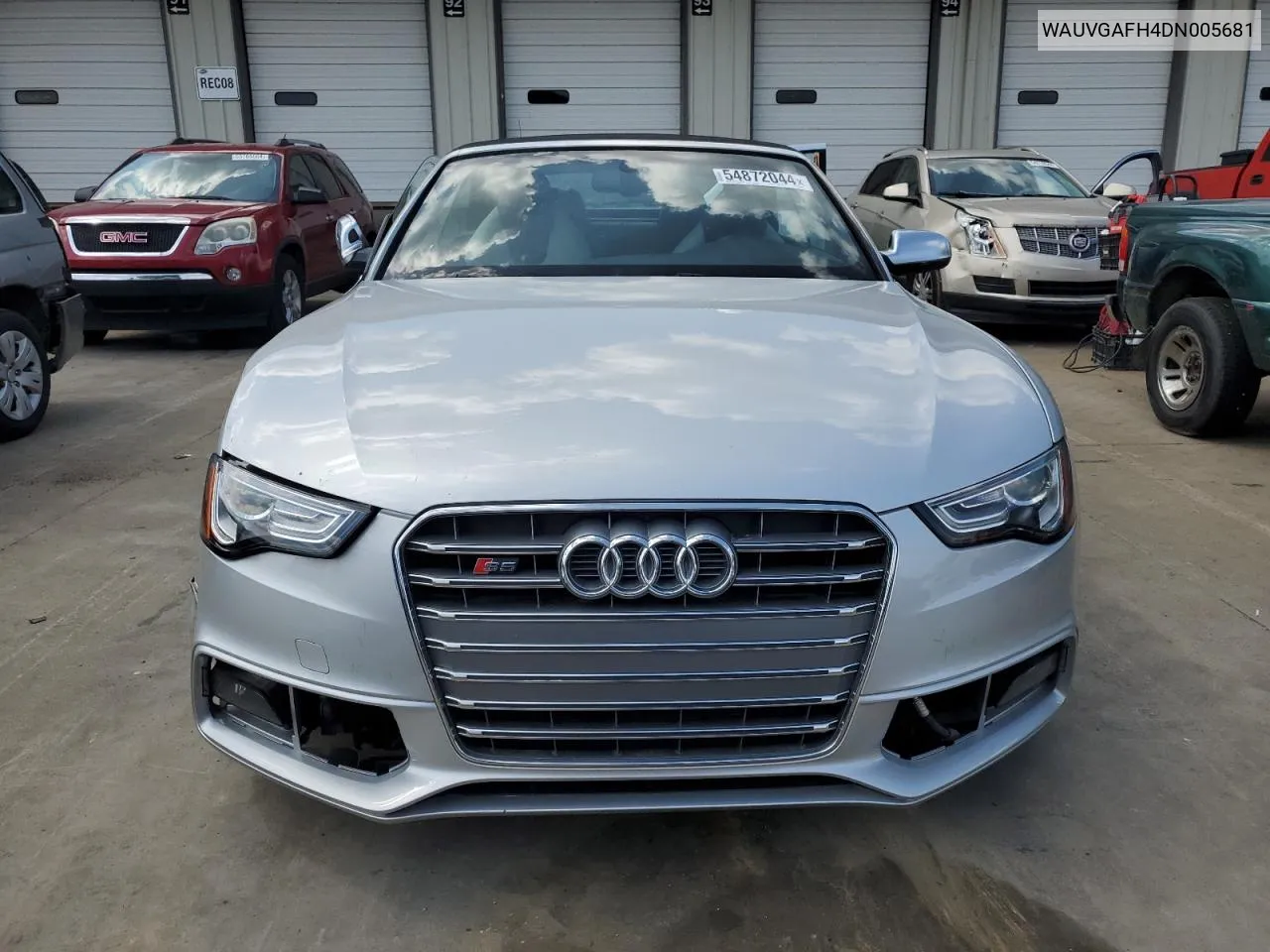 2013 Audi S5 Prestige VIN: WAUVGAFH4DN005681 Lot: 54872044