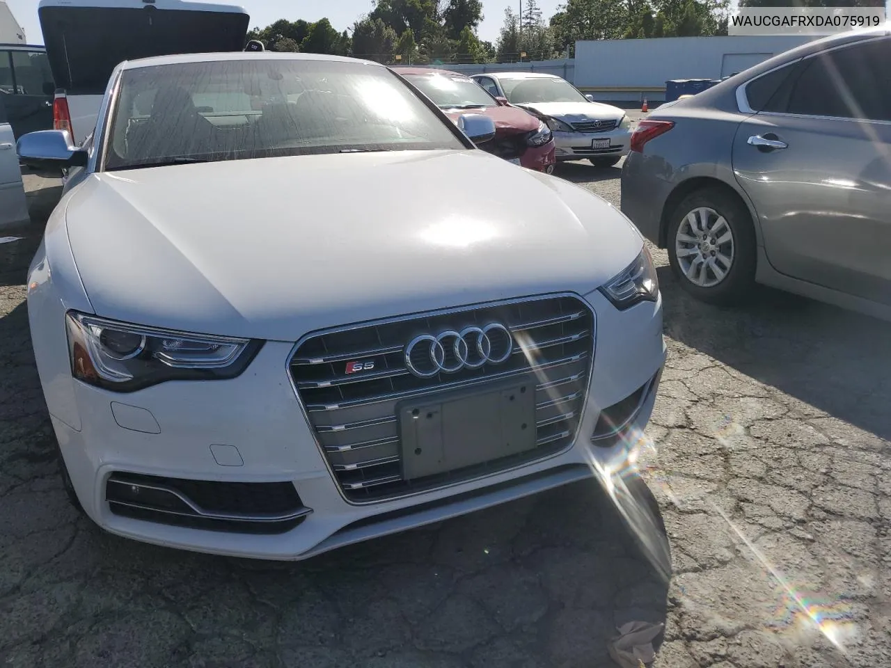 2013 Audi S5 Premium Plus VIN: WAUCGAFRXDA075919 Lot: 55216364