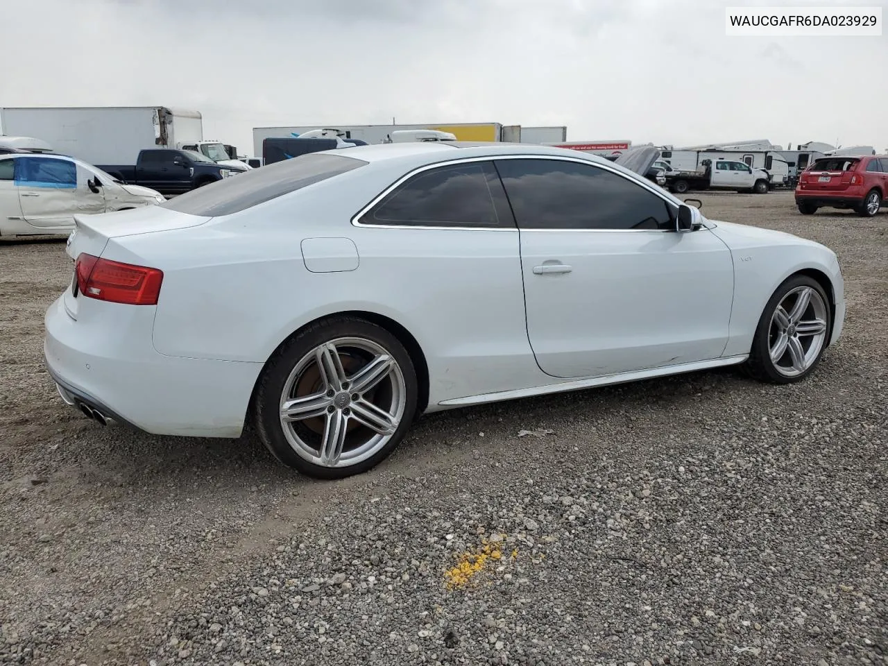 2013 Audi S5 Premium Plus VIN: WAUCGAFR6DA023929 Lot: 55680794