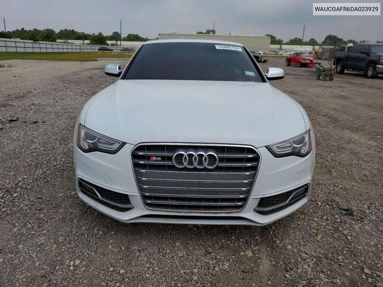 2013 Audi S5 Premium Plus VIN: WAUCGAFR6DA023929 Lot: 55680794