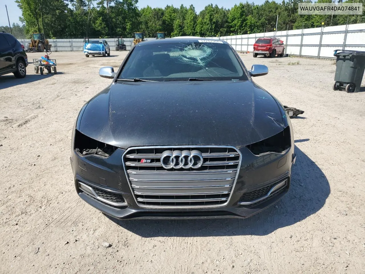 2013 Audi S5 Prestige VIN: WAUVGAFR4DA074841 Lot: 57267564